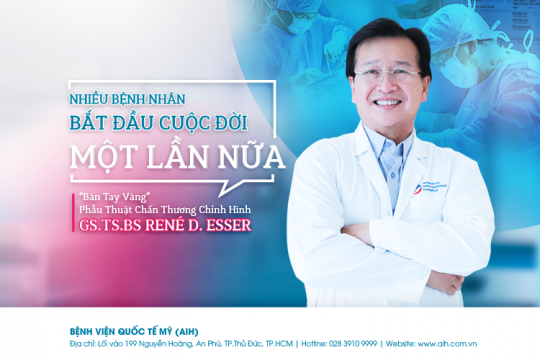 “BÀN TAY VÀNG” PHẪU THUẬT CHẤN THƯƠNG CHỈNH HÌNH – GS.TS.BS RENÉ D. ESSER: “NHIỀU BỆNH NHÂN BẮT ĐẦU CUỘC ĐỜI MỘT LẦN NỮA SAU PHẪU THUẬT”