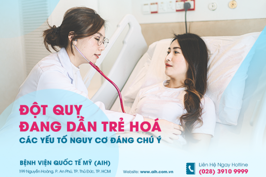 ĐỘT QUỴ ĐANG DẦN TRẺ HOÁ: CÁC YẾU TỐ NGUY CƠ ĐÁNG CHÚ Ý 