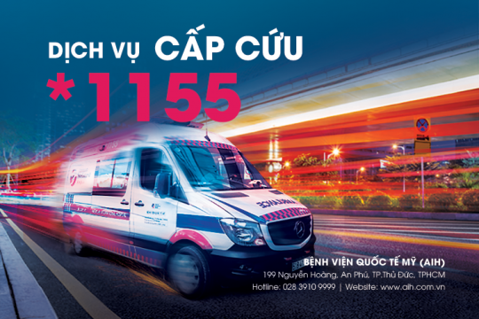 BỆNH VIỆN QUỐC TẾ MỸ (AIH) CUNG CẤP DỊCH VỤ CẤP CỨU 24/7 - HÃY GỌI *1155