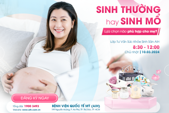 LỚP TƯ VẤN SỨC KHOẺ SINH SẢN 10.03.2024 - SINH THƯỜNG HAY SINH MỔ