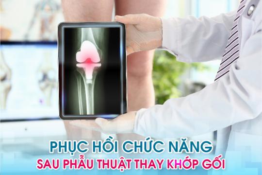 PHỤC HỒI CHỨC NĂNG SAU PHẪU THUẬT THAY KHỚP GỐI