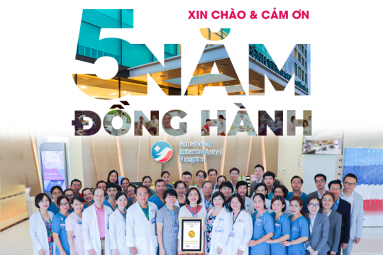 5 NĂM ĐỒNG HÀNH CHĂM SÓC SỨC KHOẺ CỘNG ĐỒNG | LỜI CẢM ƠN CHÂN THÀNH TỪ BỆNH VIỆN QUỐC TẾ MỸ (AIH)