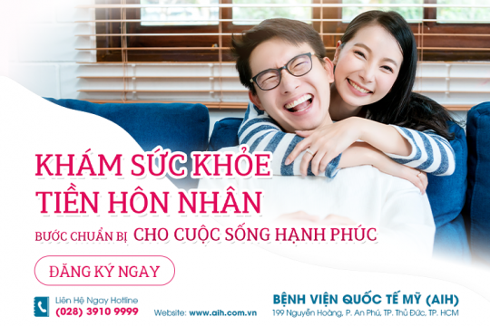 KHÁM SỨC KHỎE TIỀN HÔN NHÂN | BƯỚC CHUẨN BỊ CHO CUỘC SỐNG HẠNH PHÚC