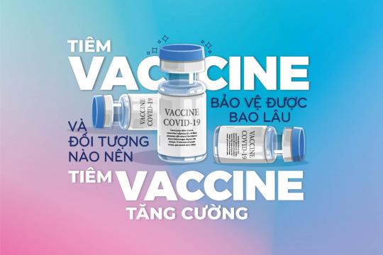 TIÊM VACCINE BẢO VỆ ĐƯỢC BAO LÂU VÀ ĐỐI TƯỢNG NÀO NÊN TIÊM VACCINE TĂNG CƯỜNG (BOOSTER SHOT)?