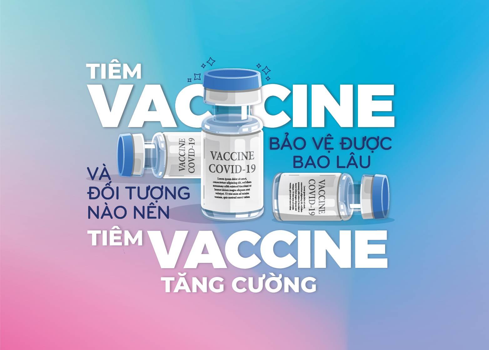 TIÊM VACCINE BẢO VỆ ĐƯỢC BAO LÂU VÀ ĐỐI TƯỢNG NÀO NÊN TIÊM VACCINE TĂNG CƯỜNG (BOOSTER SHOT)?