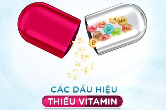 6 DẤU HIỆU CHO THẤY BẠN ĐANG THIẾU VITAMIN