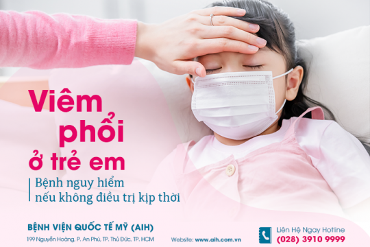 VIÊM PHỔI Ở TRẺ EM: NGUY HIỂM NẾU KHÔNG ĐIỀU TRỊ KỊP THỜI! ​