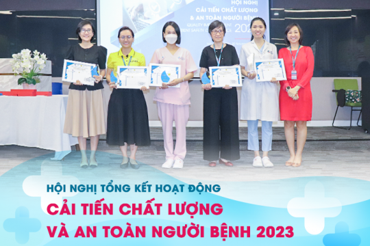 BỆNH VIỆN QUỐC TẾ MỸ TỔ CHỨC HỘI NGHỊ CẢI TIẾN CHẤT LƯỢNG VÀ AN TOÀN NGƯỜI BỆNH NĂM 2023