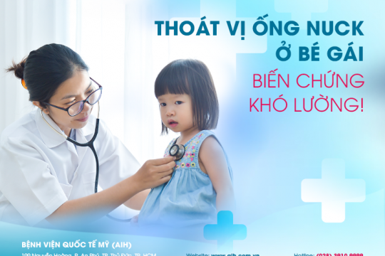 THOÁT VỊ ỐNG NUCK Ở BÉ GÁI, TỶ LỆ MẮC THẤP NHƯNG BIẾN CHỨNG KHÓ LƯỜNG!