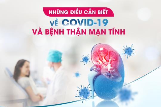 NHỮNG ĐIỀU CẦN BIẾT VỀ COVID-19 VÀ BỆNH THẬN MẠN TÍNH