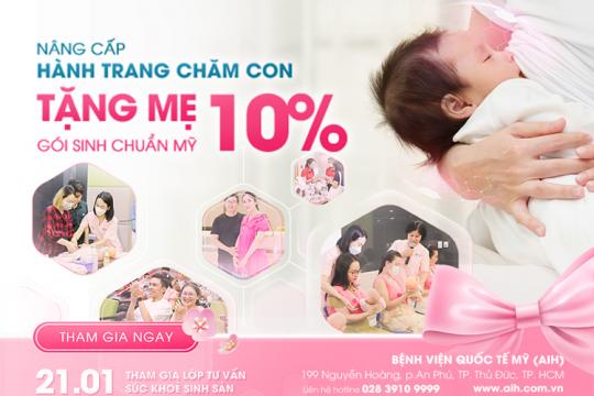 LỚP TƯ VẤN SỨC KHOẺ SINH SẢN 21.01.2024 - THỰC HÀNH NUÔI CON BẰNG SỮA MẸ