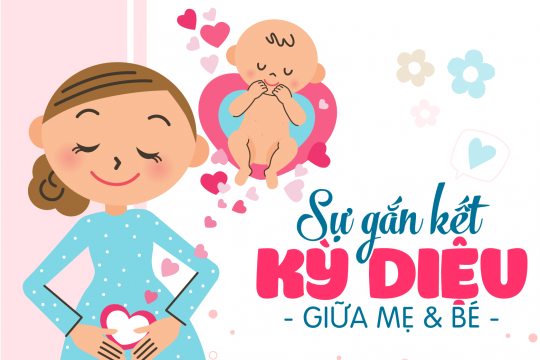 SỰ GẮN KẾT KỲ DIỆU GIỮA MẸ VÀ BÉ