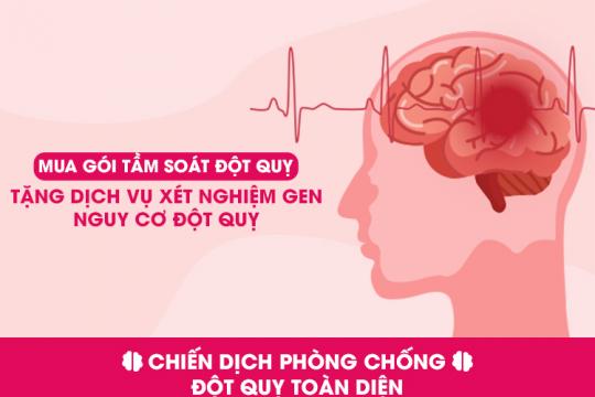 MUA GÓI TẦM SOÁT ĐỘT QUỴ TẶNG DỊCH VỤ XÉT NGHIỆM GEN NGUY CƠ ĐỘT QUỴ