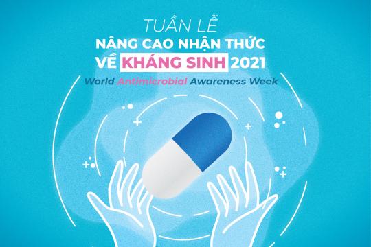 TUẦN LỄ NÂNG CAO NHẬN THỨC VỀ KHÁNG SINH TRÊN THẾ GIỚI 2021