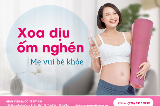 BỎ TÚI 5 BÍ QUYẾT XOA DỊU CƠN ỐM NGHÉN CHO MẸ