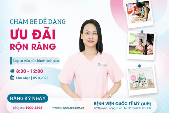 LỚP TƯ VẤN SỨC KHOẺ SINH SẢN 05.11.2023: HƯỚNG DẪN THỰC HÀNH CHĂM SÓC TRẺ SƠ SINH TẠI NHÀ
