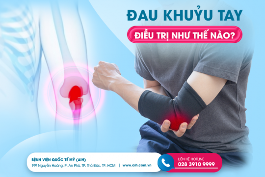 ĐAU KHUỶU TAY ĐIỀU TRỊ NHƯ THẾ NÀO?