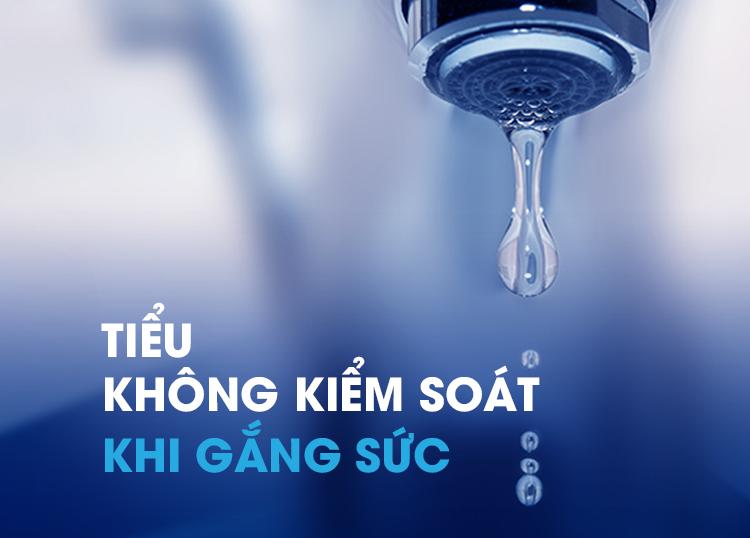 TIỂU KHÔNG KIỂM SOÁT KHI GẮNG SỨC