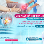 LIỆU PHÁP KẾT HỢP PRP + HA THẾ HỆ MỚI TỪ CHÂU ÂU | GIẢM ĐAU, PHỤC HỒI VẬN ĐỘNG VÀ HỖ TRỢ TÁI TẠO KHỚP THOÁI HÓA