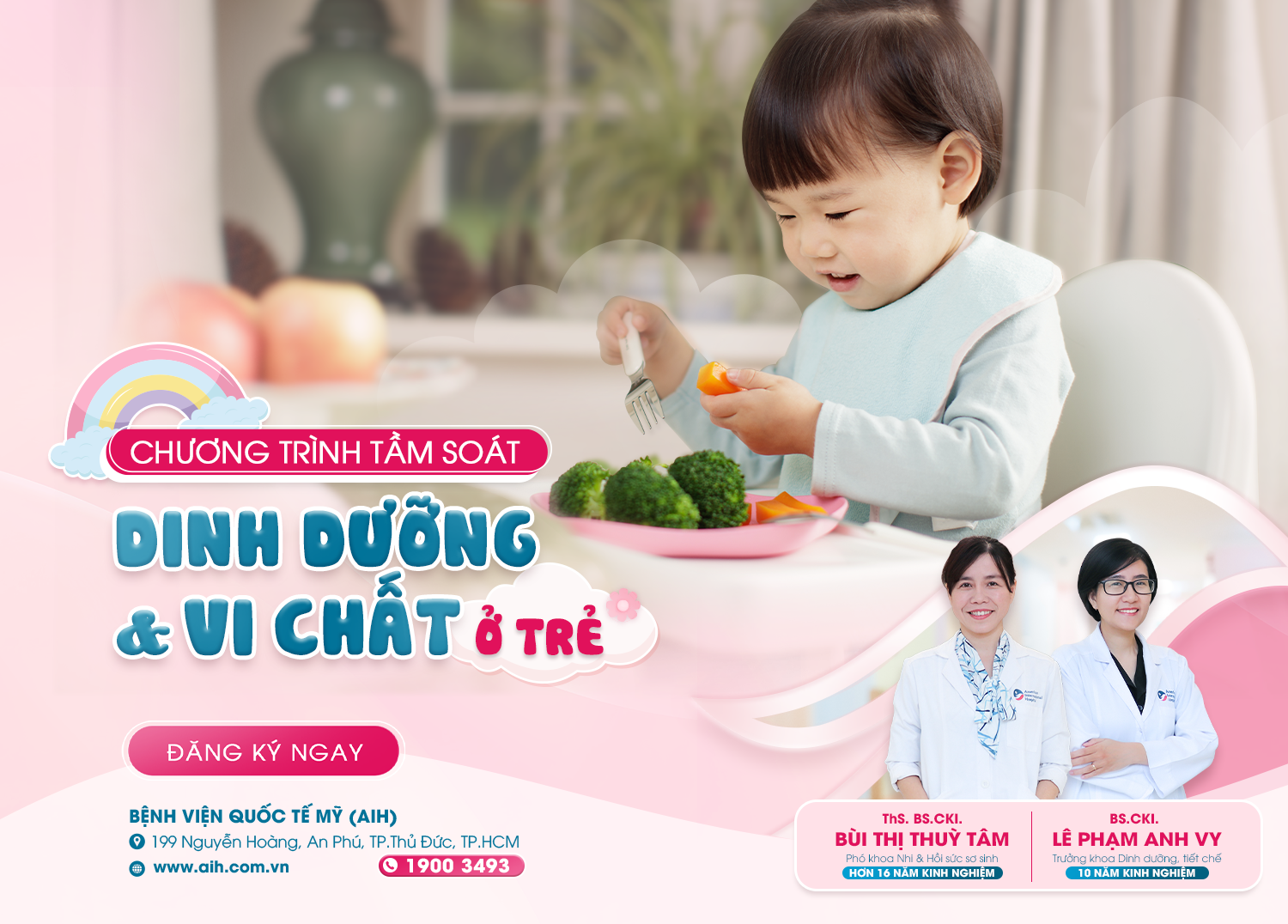 CHƯƠNG TRÌNH TẦM SOÁT DINH DƯỠNG VÀ VI CHẤT CHO TRẺ