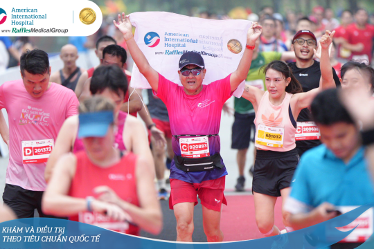 AMERICAN INTERNATIONAL HOSPITAL (AIH) PROVIDES MEDICAL SUPPORT FOR THE 8TH HO CHI MINH CITY TECHCOMBANK INTERNATIONAL MARATHON & KIDS RUN 2025