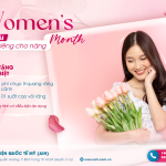 HAPPY WOMEN’S MONTH | ƯU ĐÃI CHĂM SÓC SỨC KHỎE DÀNH RIÊNG CHO PHÁI ĐẸP TẠI BỆNH VIỆN QUỐC TẾ MỸ (AIH)