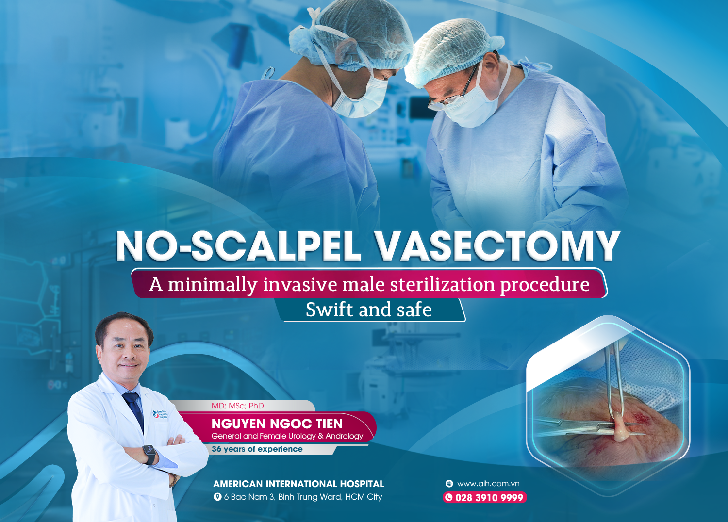NO-SCALPEL VASECTOMY – A MINIMALLY INVASIVE MALE STERILIZATION PROCEDURE: SWIFT AND SAFE