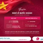 HOLIDAY SCHEDULE ANNOUNCEMENT FOR THE NATIONAL DAY 2026