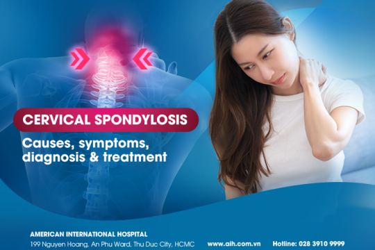 CERVICAL SPONDYLOSIS - CAUSES, SYMPTOMS, DIAGNOSIS AND TREATMENT