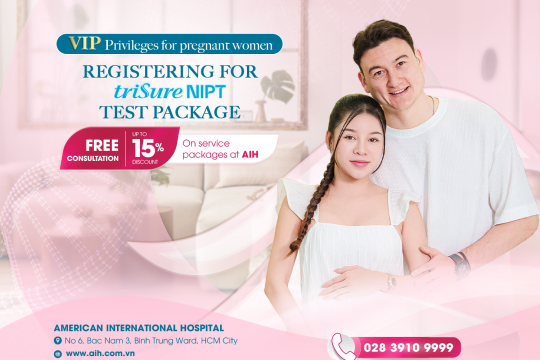 VIP PRIVILEGES FOR PREGNANT WOMEN HOLDING A TRISURE VIP CARD | FREE CONSULTATION & UP TO 15% DISCOUNT ON SERVICE PACKAGES AT AIH