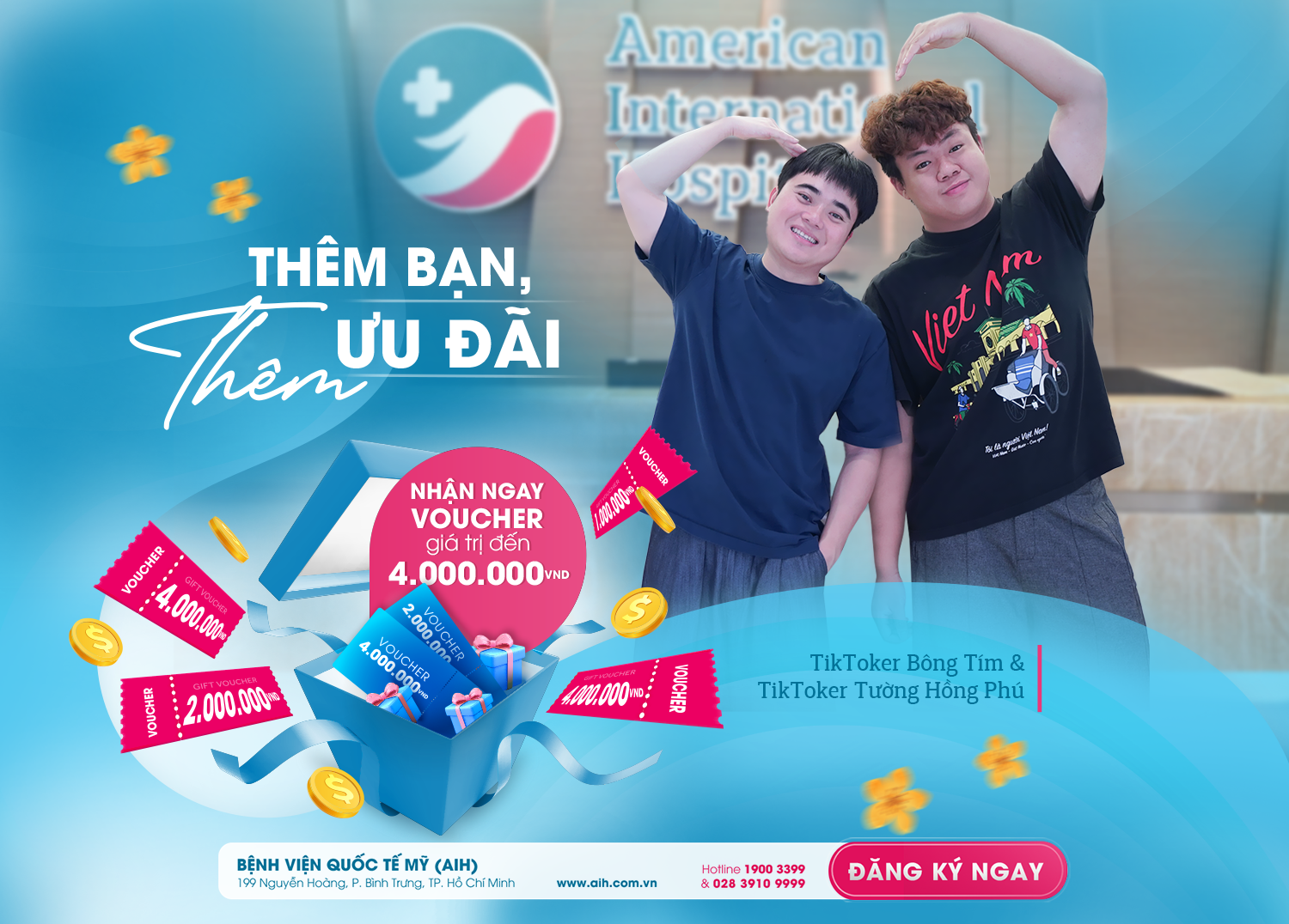 THÊM BẠN, THÊM ƯU ĐÃI | NHẬN NGAY VOUCHER TRỊ GIÁ ĐẾN 4.000.000 VNĐ