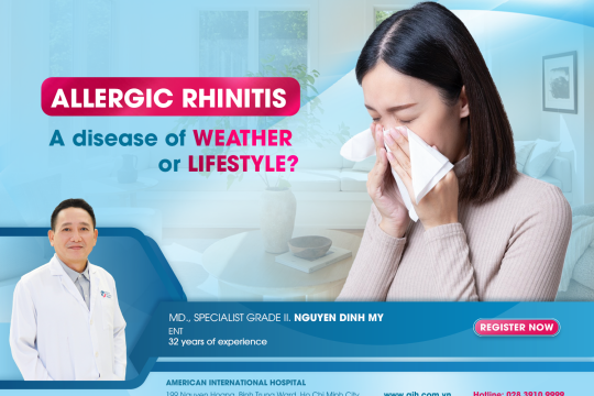 ALLERGIC RHINITIS: A DISEASE OF WEATHER OR LIFESTYLE?
