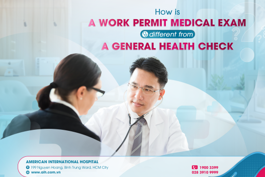 HOW IS A WORK PERMIT MEDICAL EXAM DIFFERENT FROM A GENERAL HEALTH CHECK?
