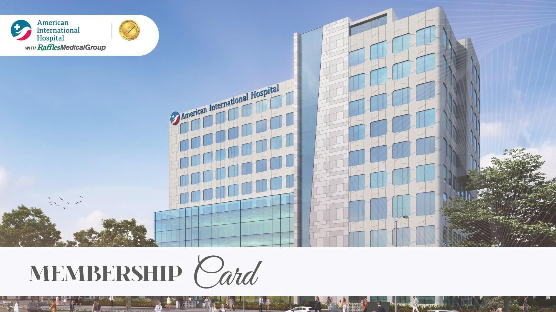 EXPERIENCE AMERICAN-STANDARD HEALTHCARE WITH YOUR AIH MEMBERSHIP CARD